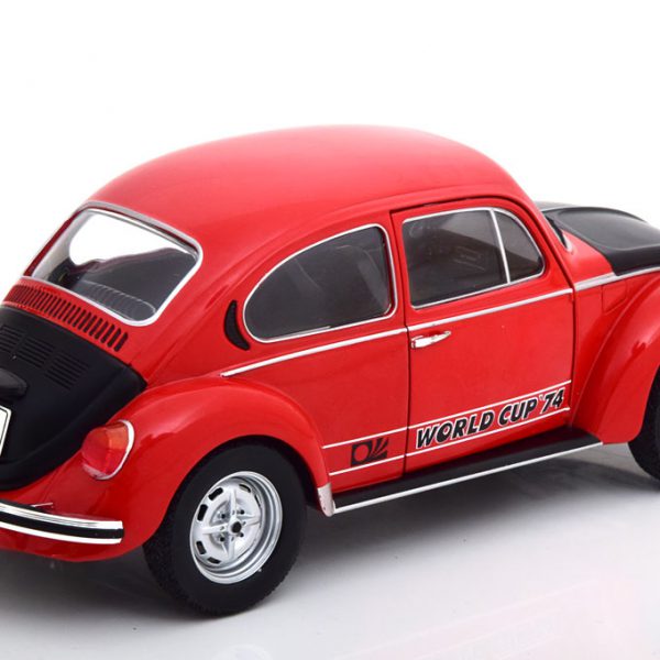 Volkswagen Kever 1303 World Cup Edition 1974 Rood 1-18 Solido