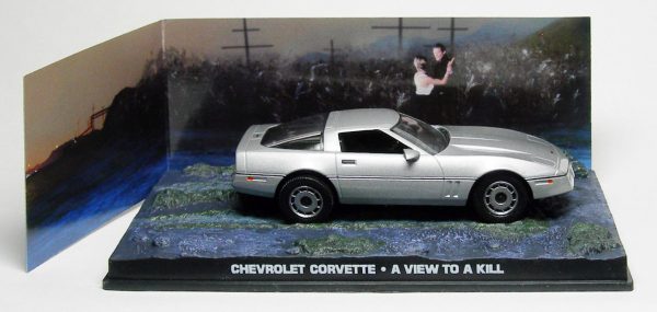 Chevrolet Corvette 1986 James Bond "A View To A Kill" Zilver 1-43 Altaya James Bond 007 Collection