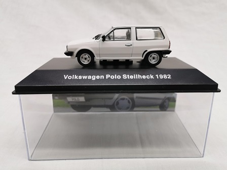 Volkswagen Polo Steilheck 1982 Wit 1-43 Altaya Volkswagen Collection