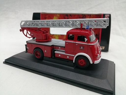Daf A1600 Fire Engine 1962 1:43 Groen Lucky diecast