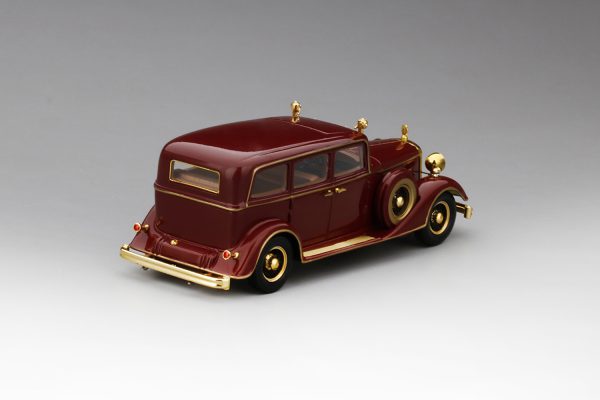 Cadillac Deluxe Tudor Limousine 8C 1932 "The Last Emperor of China" 1-43 Bordeauxrood True Scale Miniatures