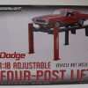 Adjustable Four-Post Lift Dodge 1-18 Greenlight Collecitbles