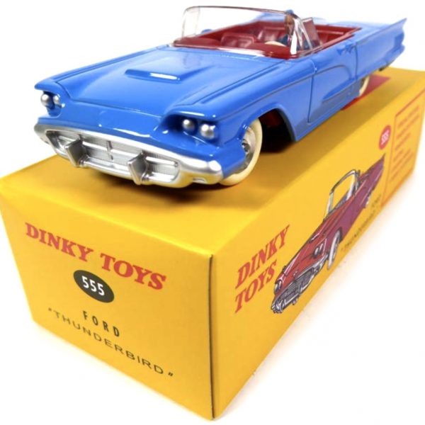 Ford Thunderbird Convertible 1958 Blauw 1-43 Dinky Toys