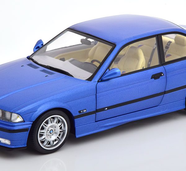 BMW M3 E36 Coupe 1992 Blauw 1-18 Solido