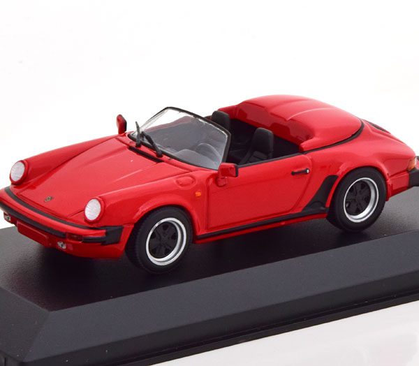 Porsche 911 Speedster 1988 Rood 1-43 Maxichamps