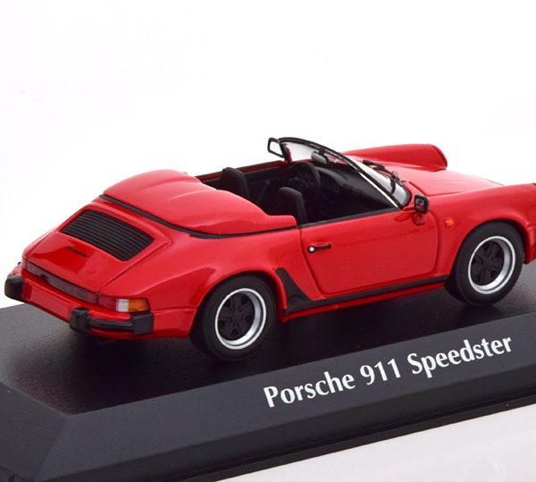 Porsche 911 Speedster 1988 Rood 1-43 Maxichamps