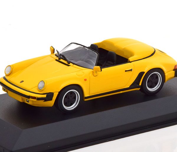 Porsche 911 Speedster 1988 Geel 1-43 Maxichamps