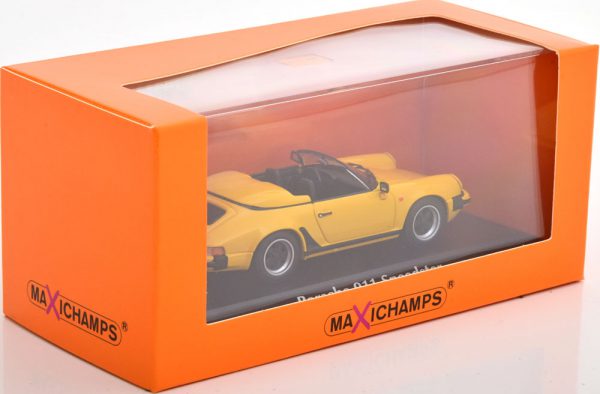 Porsche 911 Speedster 1988 Geel 1-43 Maxichamps