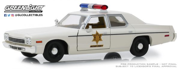 Dodge Mónaco Hazzard County Sheriff (1975) Beige 1-24 Greenlight Collectibles