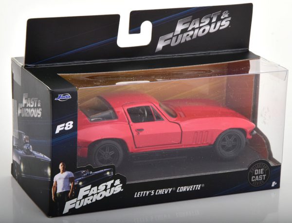 Chevrolet Corvette "Fast & Furious" Letty's Car Rood 1-32 Jada Toys