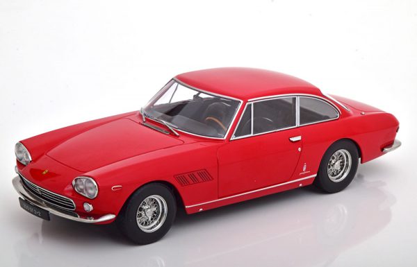 Ferrari 330 GT 2+2 1964 Rood Metallic 1-18 KK Scale Limited 1250 Pieces