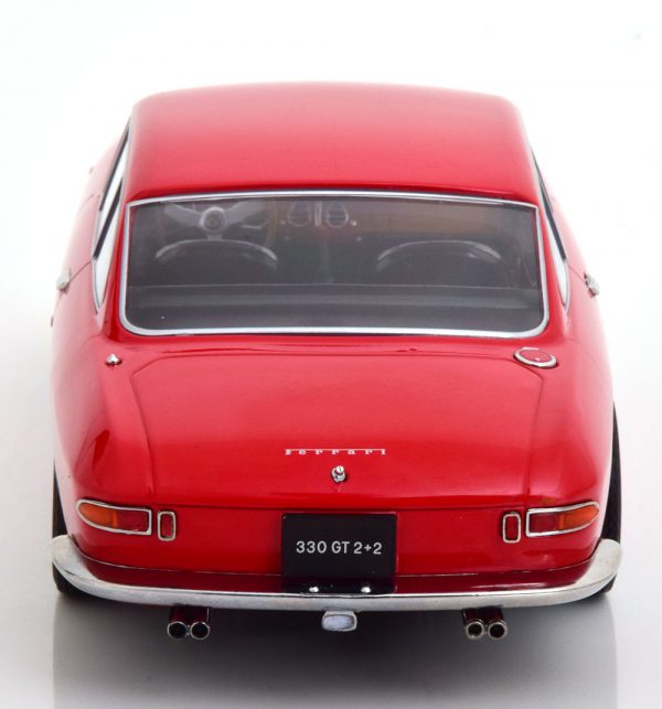 Ferrari 330 GT 2+2 1964 Rood Metallic 1-18 KK Scale Limited 1250 Pieces