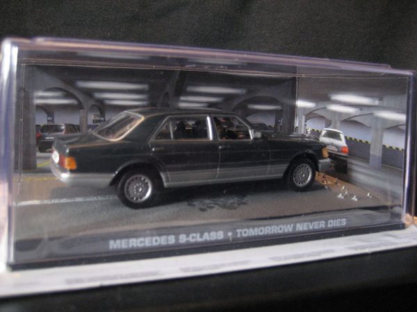 Mercedes-Benz S-Class James Bond "Tomorrow Never Dies" Grijs 1-43 Altaya James Bond 007 Collection