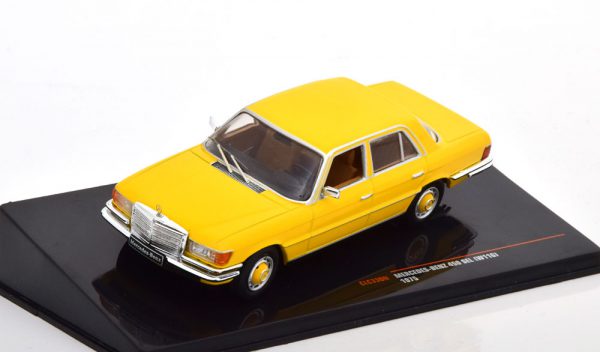 Mercedes-Benz 450 SEL ( W116 ) 1975 Geel 1-43 Ixo Models