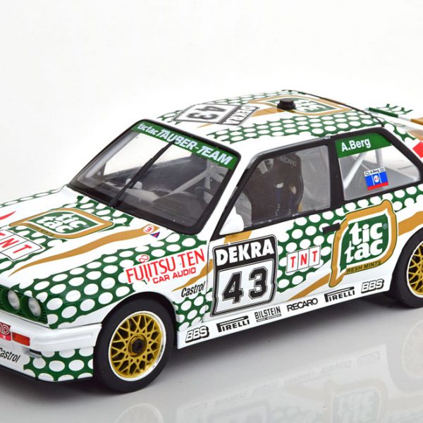 BMW M3 E30 Nr.43 DTM 1991 "Tic Tac" A.Berg 1-18 Solido