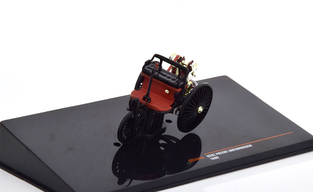 Mercedes-Benz Patent-Motorwagen 1886 Zwart 1-43 Ixo Models
