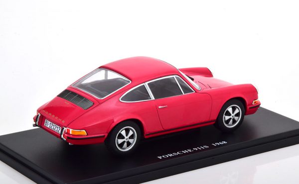 Porsche 911S 1968 Pink 1-24 Atlas