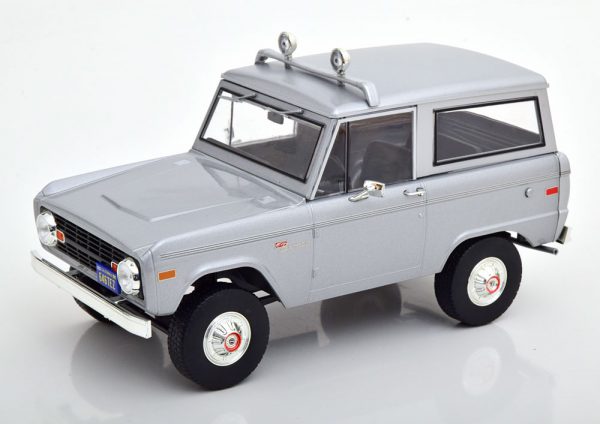 Ford Bronco 1970 "Speed" 1-18 Grijs Greenlight Collectibles