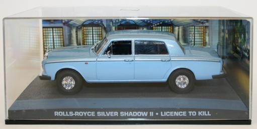 Rolls-Royce Shadow II James Bond "Licence to Kill" 1-43 Altaya James Bond 007 Collection