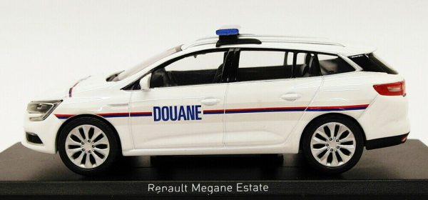 Renault Megane Estate 2016- Douanes Wit 1-43 Norev