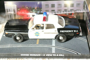 Dodge Monaco SFPD Police James Bond "A View To A Kill" 1-43 James Bond 007 Collection