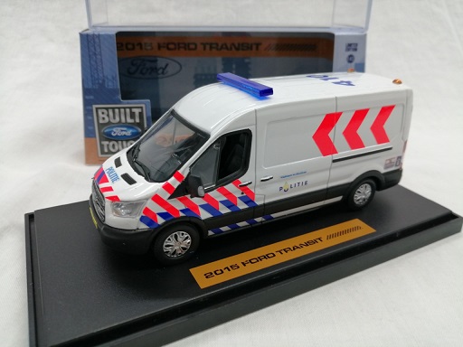 Ford Transit 2015 "Omgebouwde Nederlandse Politie" 1-43 Greenlight