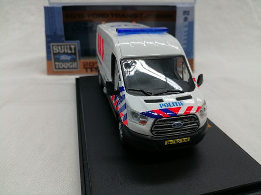 Ford Transit 2015 "Omgebouwde Nederlandse Politie" 1-43 Greenlight