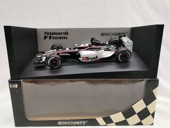 European Minardi Cosworth PS03 Jos Verstappen 1-18 Minichamps
