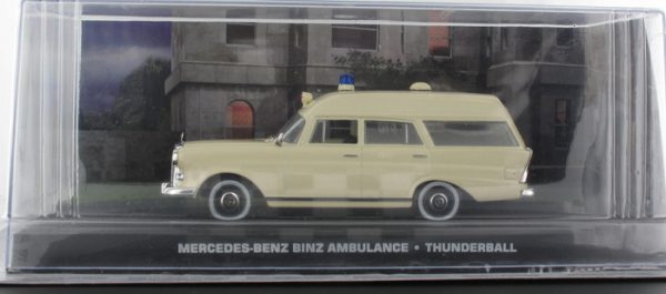 Mercedes-Benz Ambulance James Bond "Thunderball" 1-43 Altaya James Bond 007 Collection