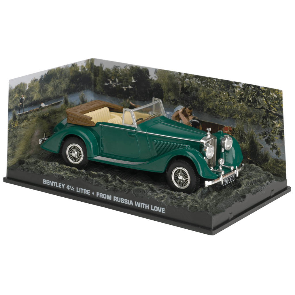 Modèle Réduit Bentley James Bond 007 #64 – 1/43 – Eaglemoss – Occasion Bon État