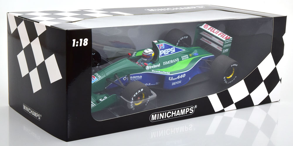 Jordan Ford 191 GP Japan 1991 A.Zanardi 1-18 Minichamps Limited