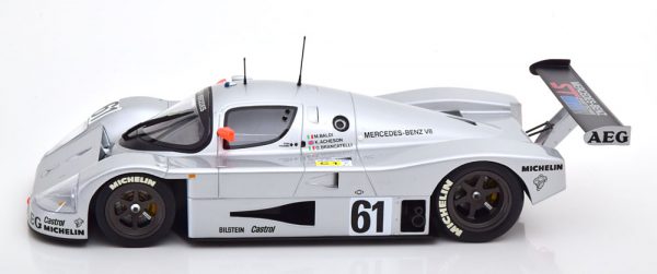Mercedes-Sauber C9 No.61, 24h Le Mans 1989 Baldi/Acheson/Brancatelli 1-18 Minichamps Limited 402 Pieces