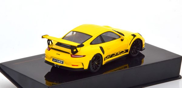 Porsche 911 (991) GT3 RS 2017 Geel / Zwart 1-43 Ixo Models