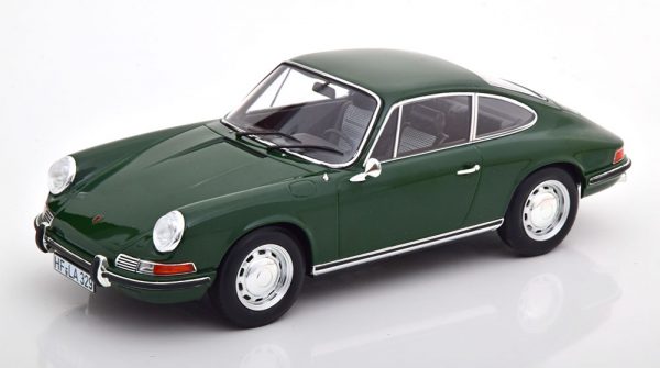 Porsche 911 L Coupe 1968 Irish Groen 1-18 Norev Limited 1000 Pieces