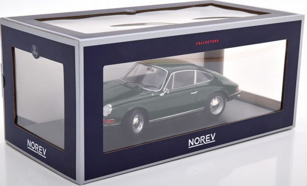 Porsche 911 L Coupe 1968 Irish Groen 1-18 Norev Limited 1000 Pieces