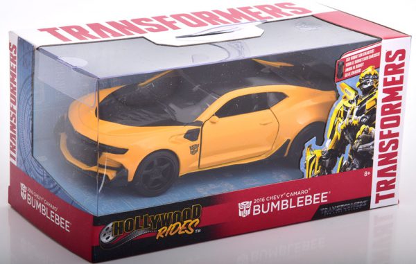Chevrolet Camaro 2016 "Transformers Bumblebee" 1-32 Geel / Zwart Jada Toys