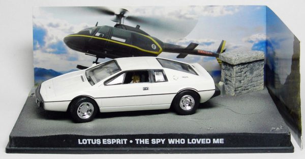 Lotus Esprit James Bond "The Spy Who Loved Me" Wit 1-43 Altaya James Bond 007 Collection