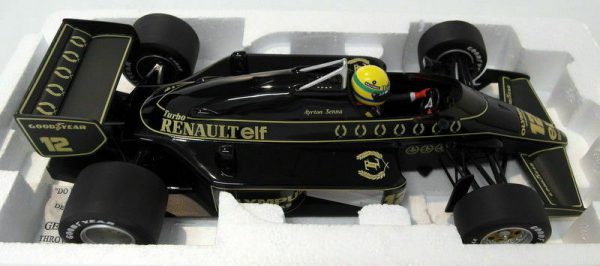Lotus Renault 97 T 1985 - Driver Ayrton Senna 1-18 Minichamps