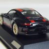 Porsche 911R ( 991) 2016 Zwart / Rood 1-43 Minichamps Limited 200 Pieces