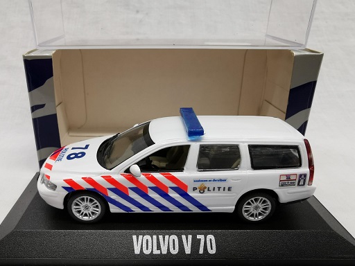 Volvo V70 Break ( Nederlandse Politie Omgebouwd ) 1-43 Minichamps