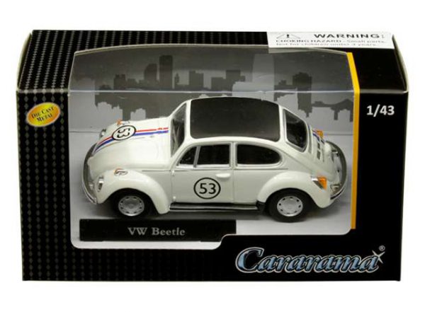 Volkswagen Beetle Herbie 1:43 Cararama