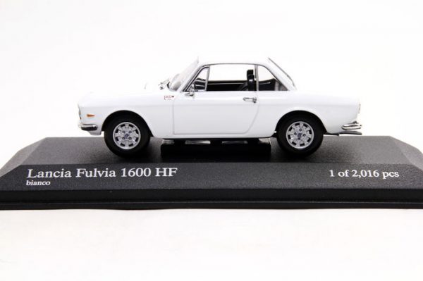 Lancia Fulvia 1600 HF 1970 Wit 1:43 Minichamps Limited 2016 Pieces