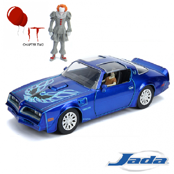 Pontiac Firebird "Pennywise & Henry Bower's" IT Hollywood Rides 1-24 Jada Toys