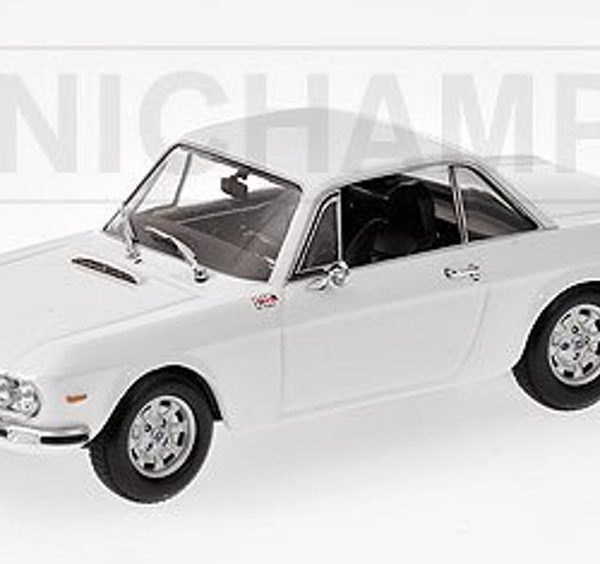 Lancia Fulvia 1600 HF 1970 Wit 1:43 Minichamps Limited 2016 Pieces