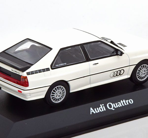 Audi Quattro 1980 Wit 1-43 Maxichamps