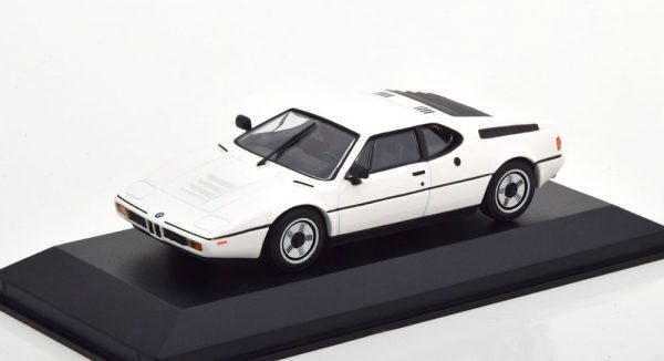 BMW M1 1979 Wit 1-43 Maxichamps