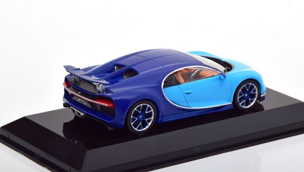 Bugatti Chiron 2016 Blauw 1-43 Altaya Super Cars Collection
