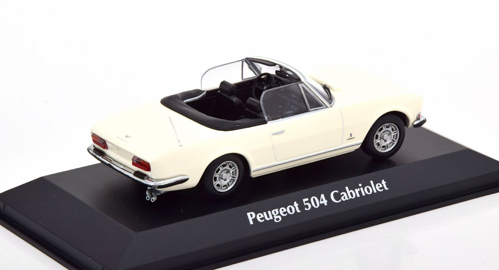 VOITURE 1/43 PEUGEOT 504 CABRIOLET MINICHAMPS EDITION LIMITEE