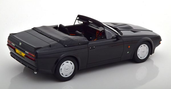 Aston Martin Zagato Spyder Cabriolet 1987 Zwart 1-18 Cult Scale Models