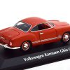 Volkswagen Karmann Ghia Coupe 1955 Rood 1-43 Maxichamps